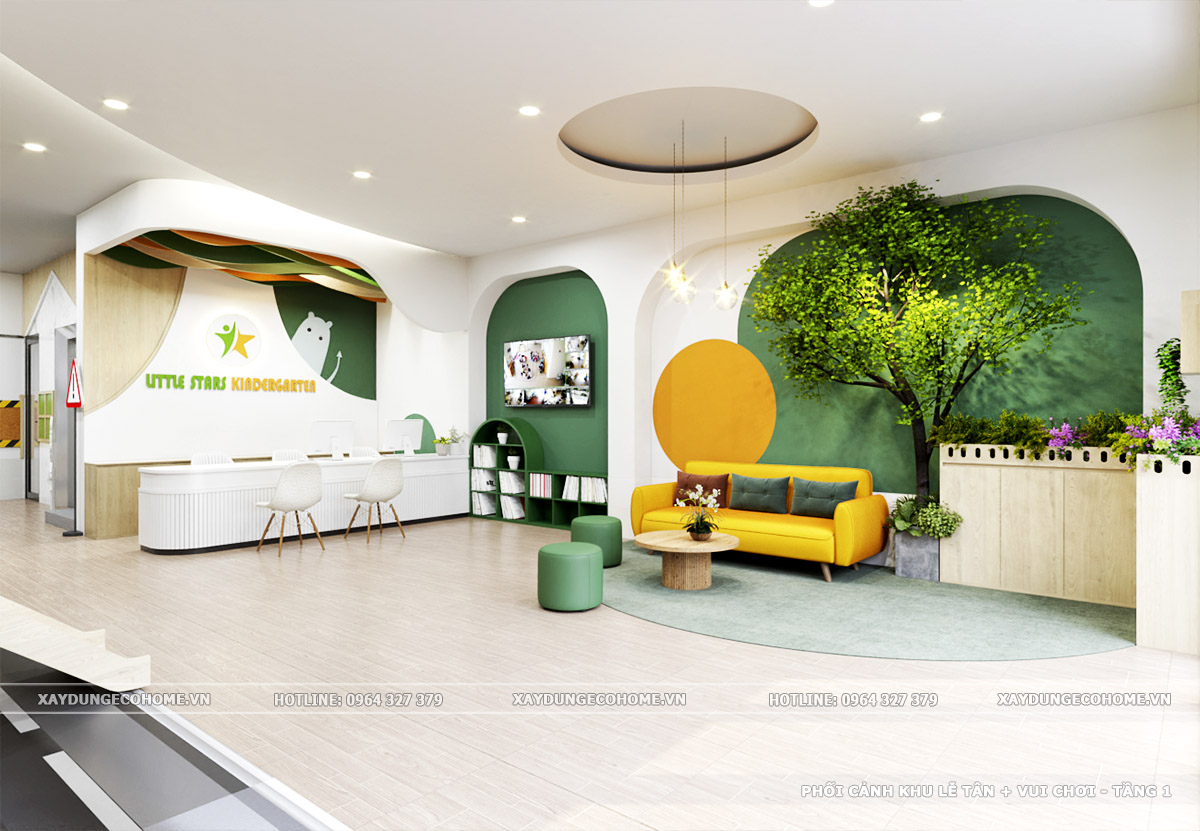 Thiết kế trường mầm non