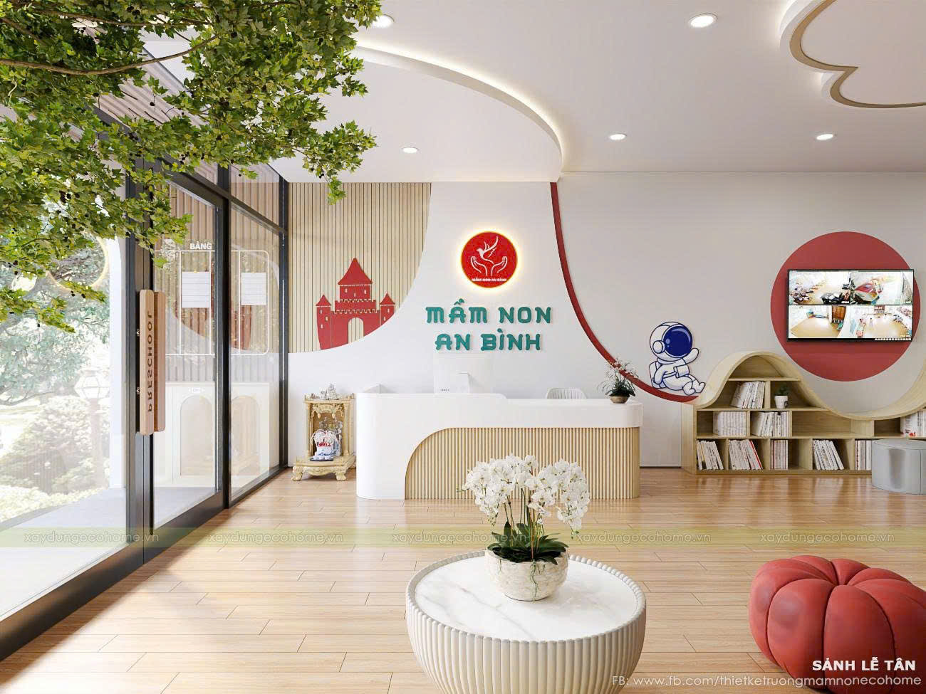 Thiết kế trường mầm non