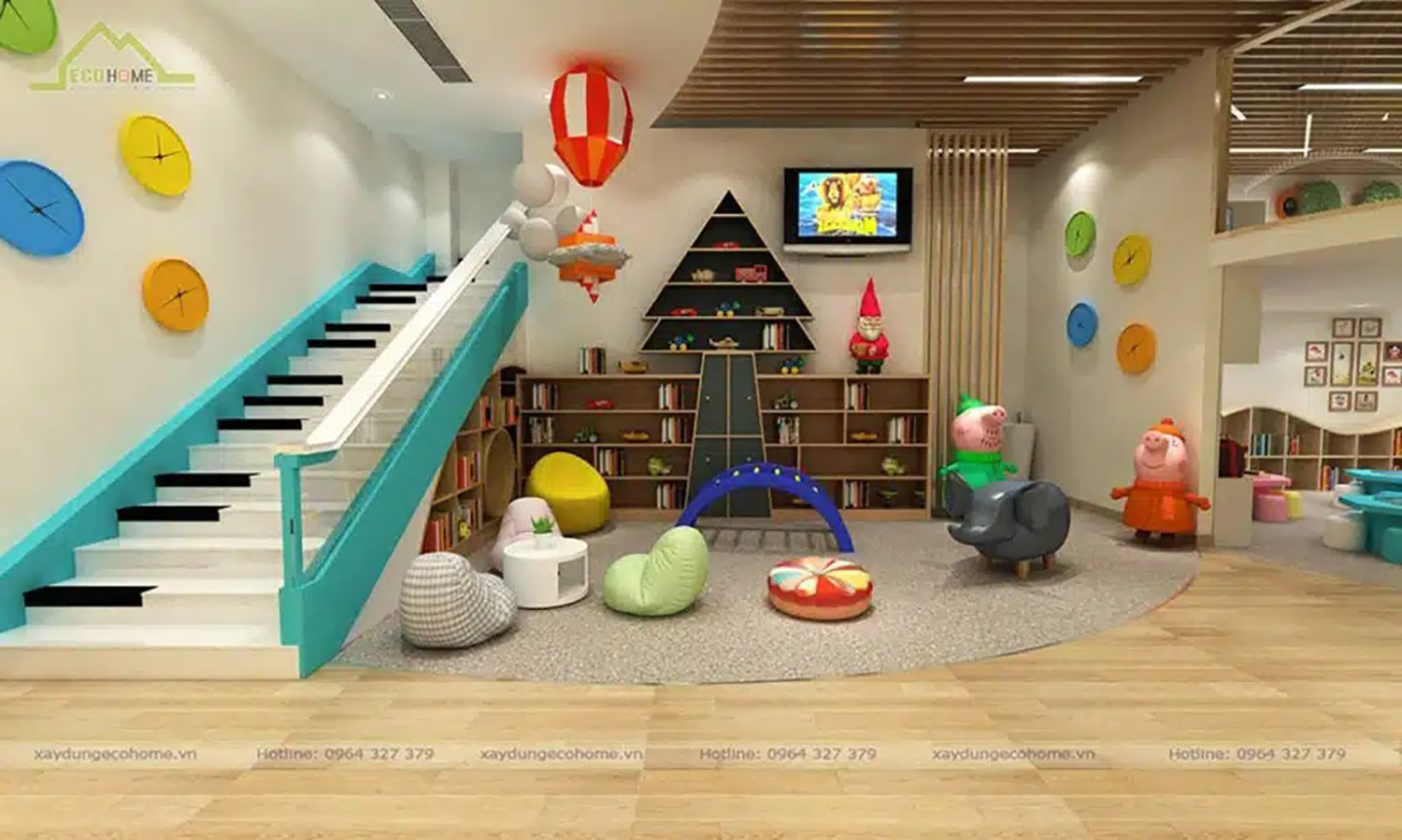Thiết kế trường mầm non Quốc Tế VIỆT - SING