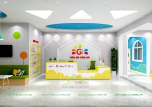 Thiết kế trường mầm non Nắng Mai