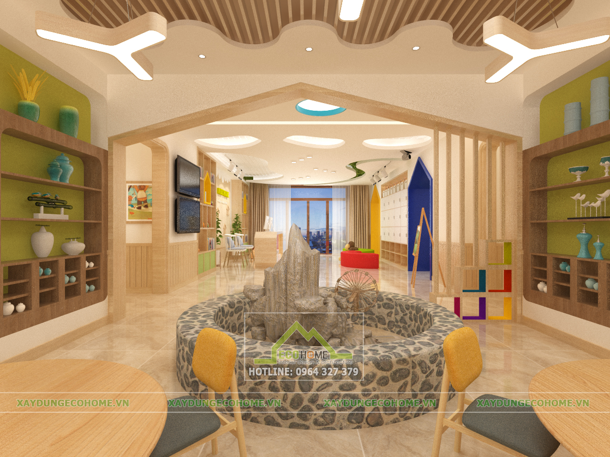 Thiết kế trường mầm non Kid’s Home tại TP Hải Dương