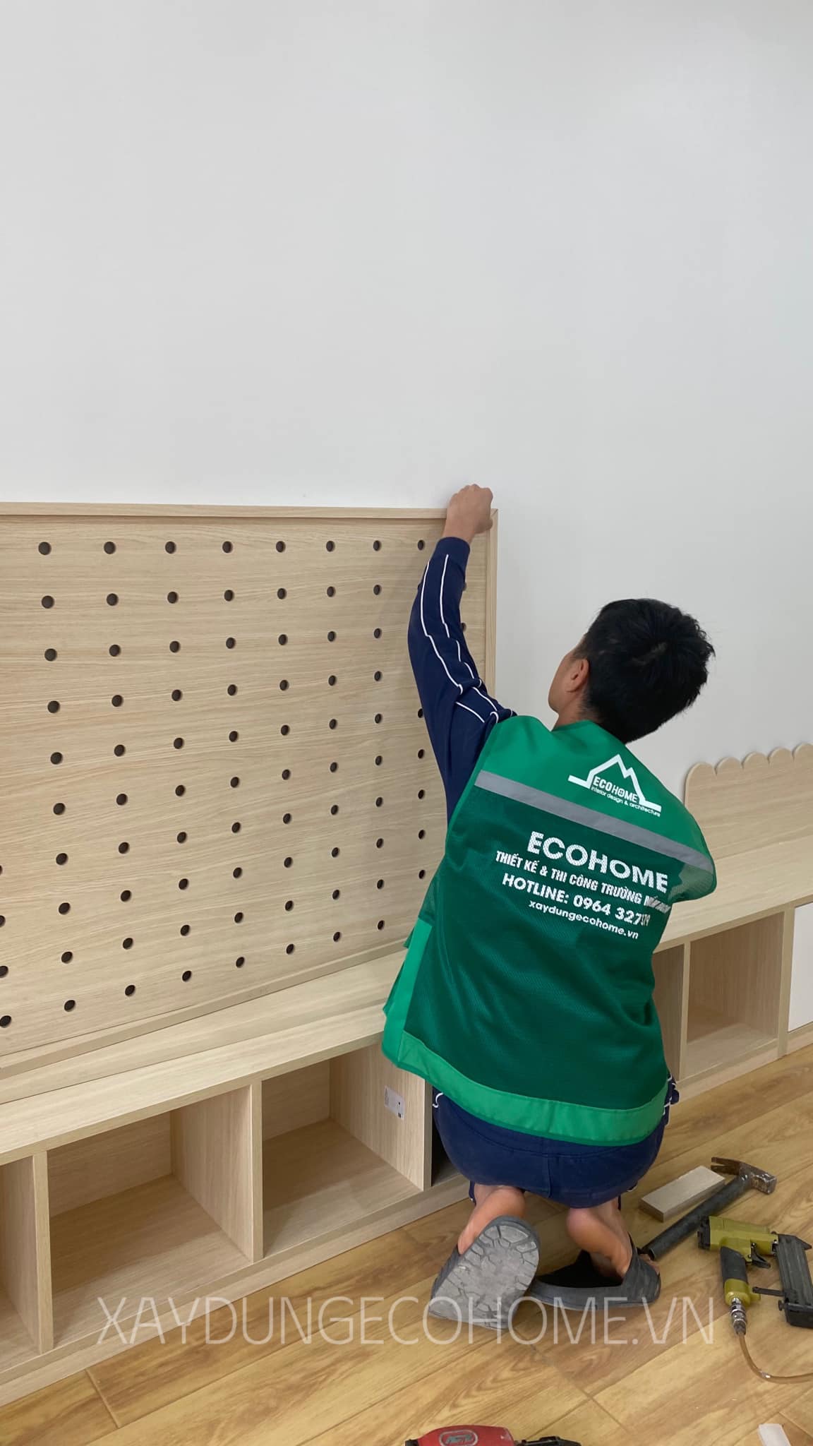 Thi công trường mầm non