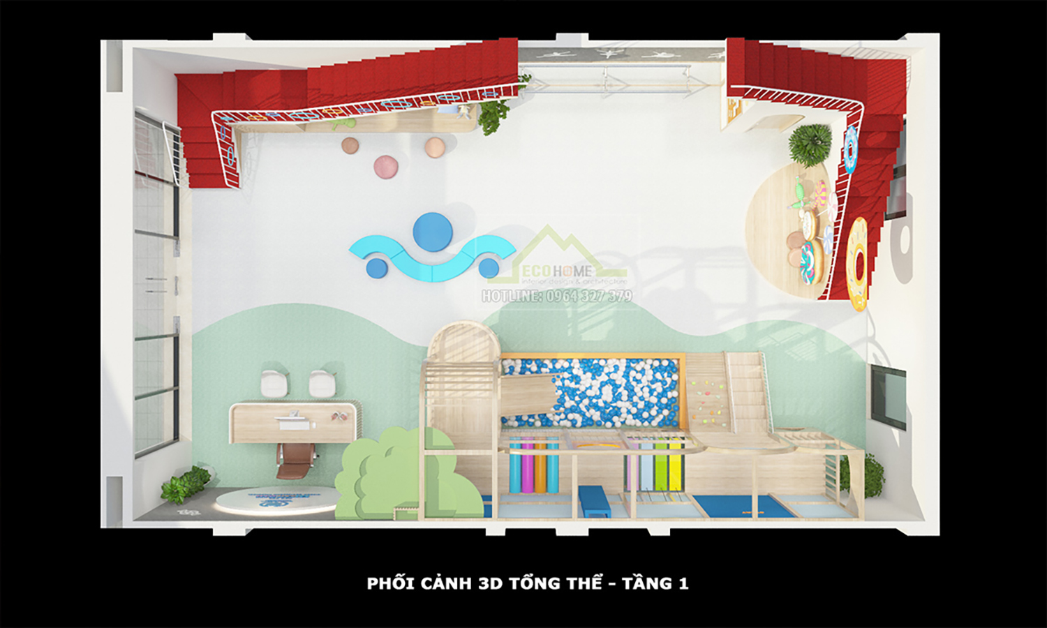Thiết kế trường mầm non Mimochi