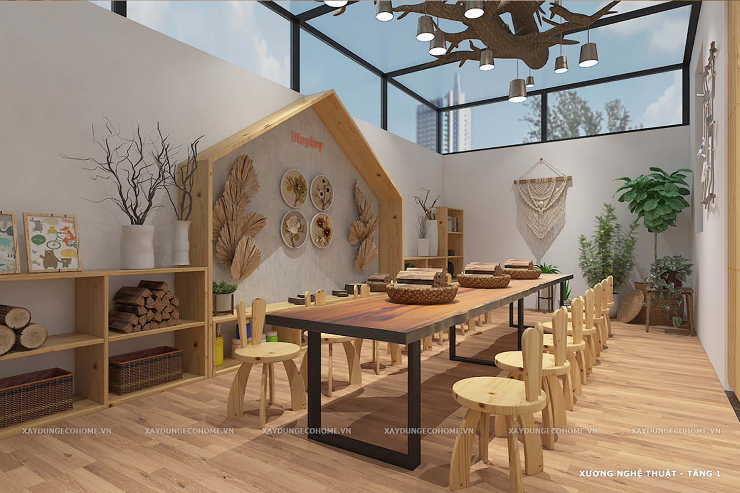 Thiết kế trường mầm non Creative House