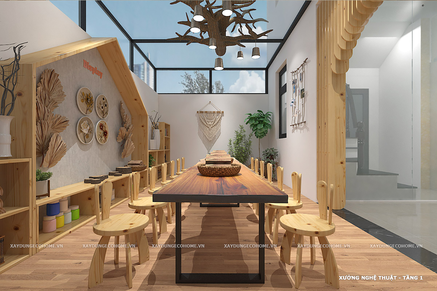 Thiết kế trường mầm non Creative House