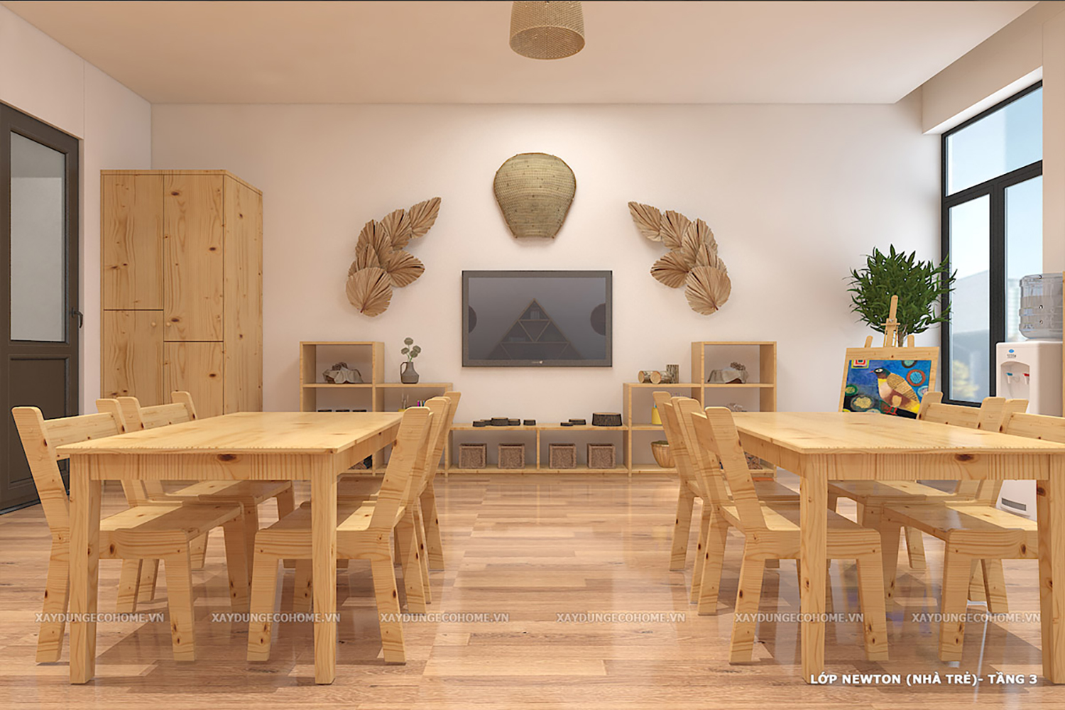 Thiết kế trường mầm non Creative House
