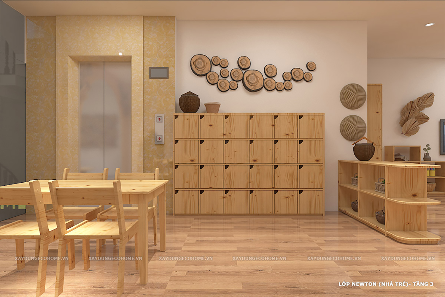 Thiết kế trường mầm non Creative House