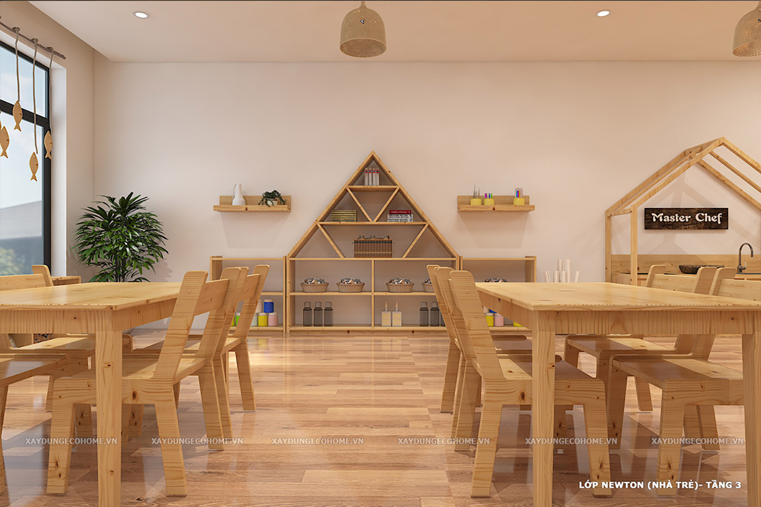 Thiết kế trường mầm non Creative House