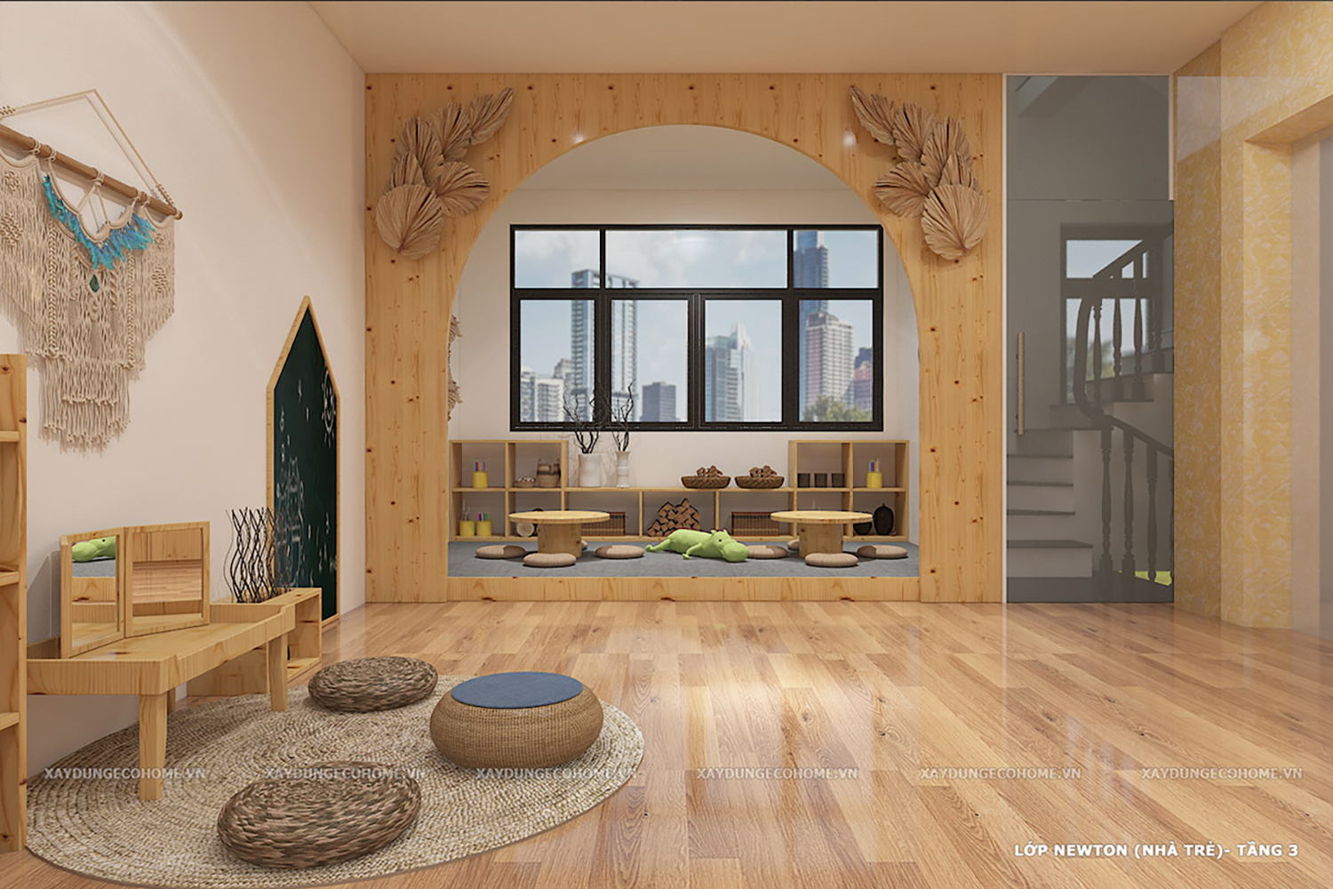Thiết kế trường mầm non Creative House
