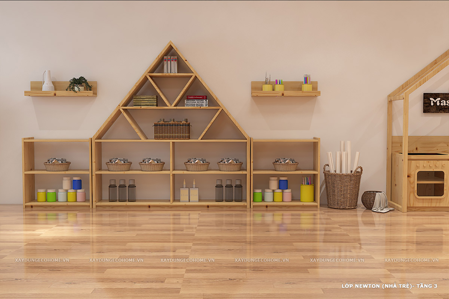 Thiết kế trường mầm non Creative House