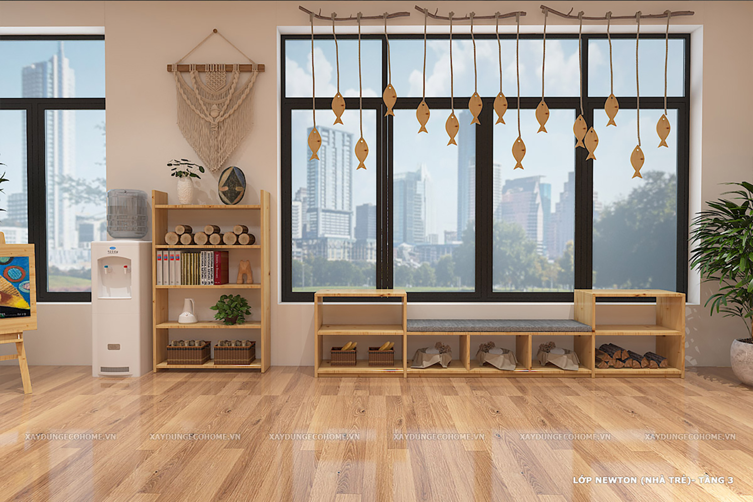Thiết kế trường mầm non Creative House