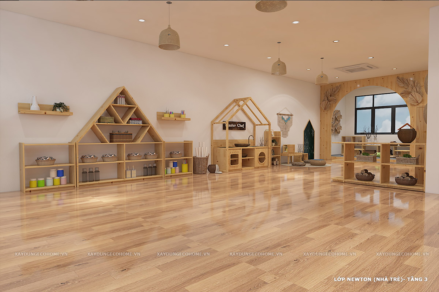 Thiết kế trường mầm non Creative House