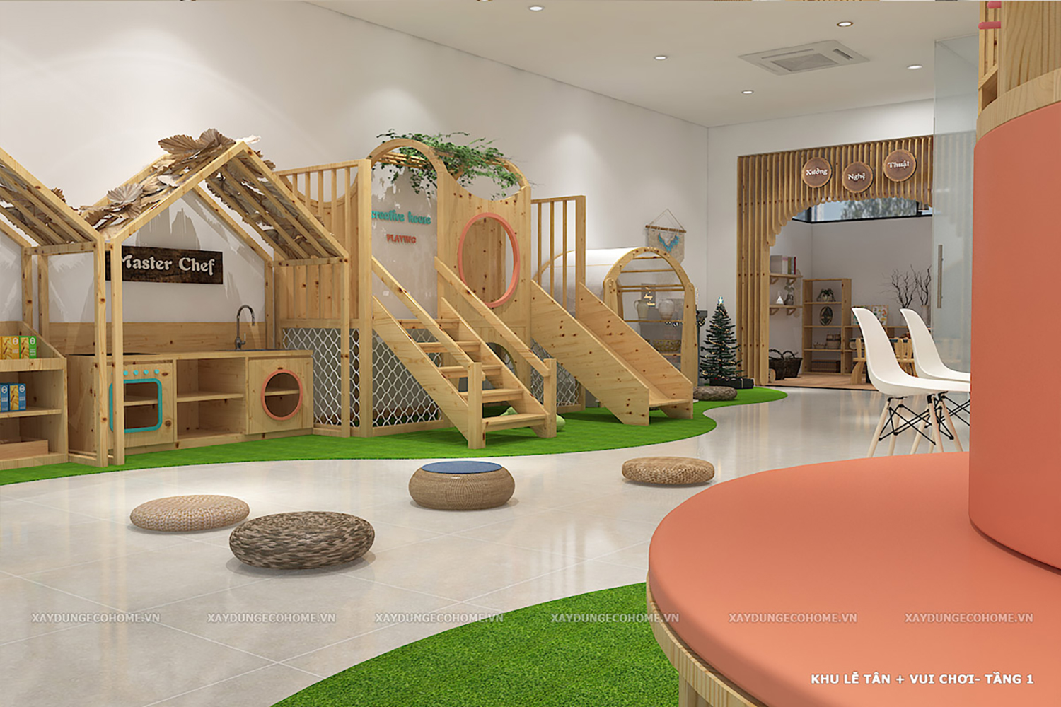 Thiết kế trường mầm non Creative House