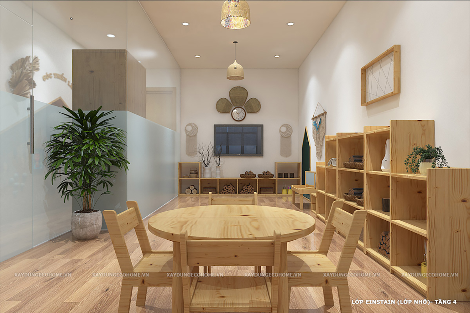 Thiết kế trường mầm non Creative House