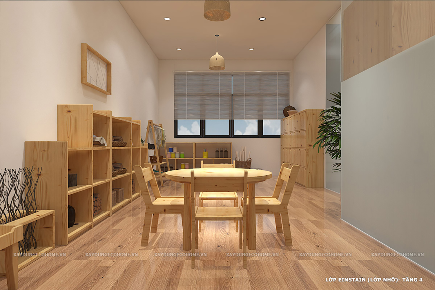 Thiết kế trường mầm non Creative House
