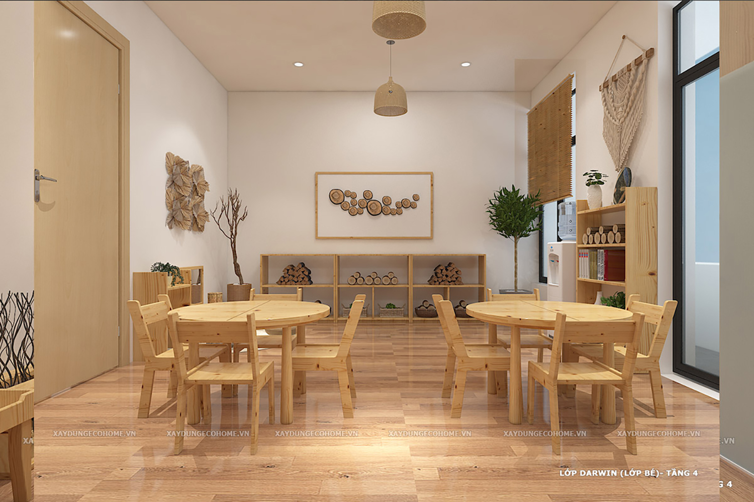Thiết kế trường mầm non Creative House