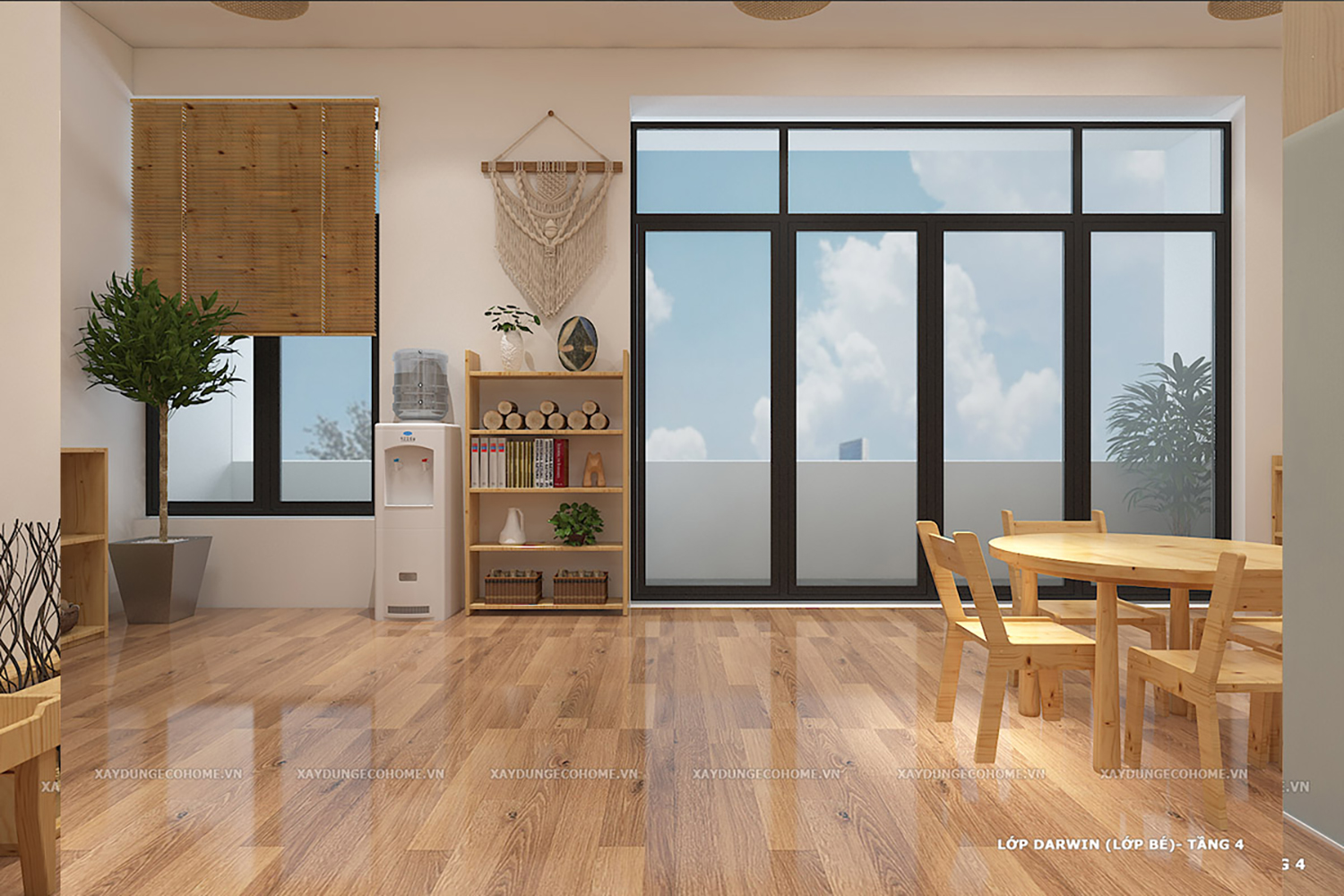 Thiết kế trường mầm non Creative House