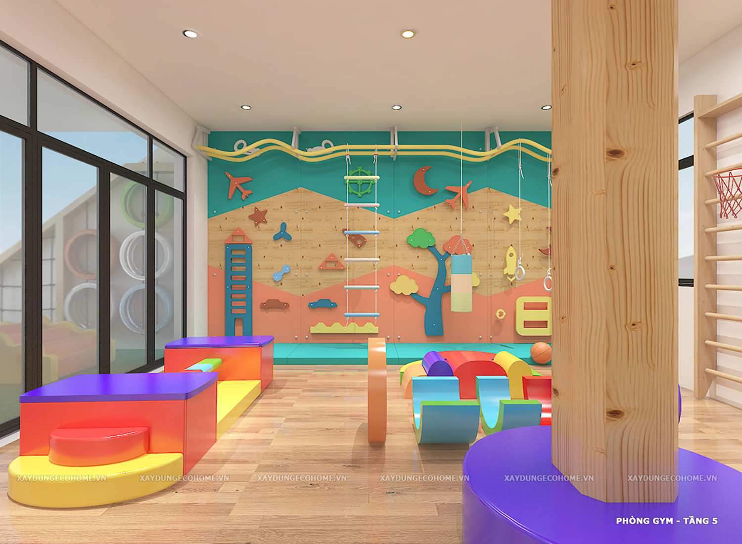 Thiết kế trường mầm non Creative House