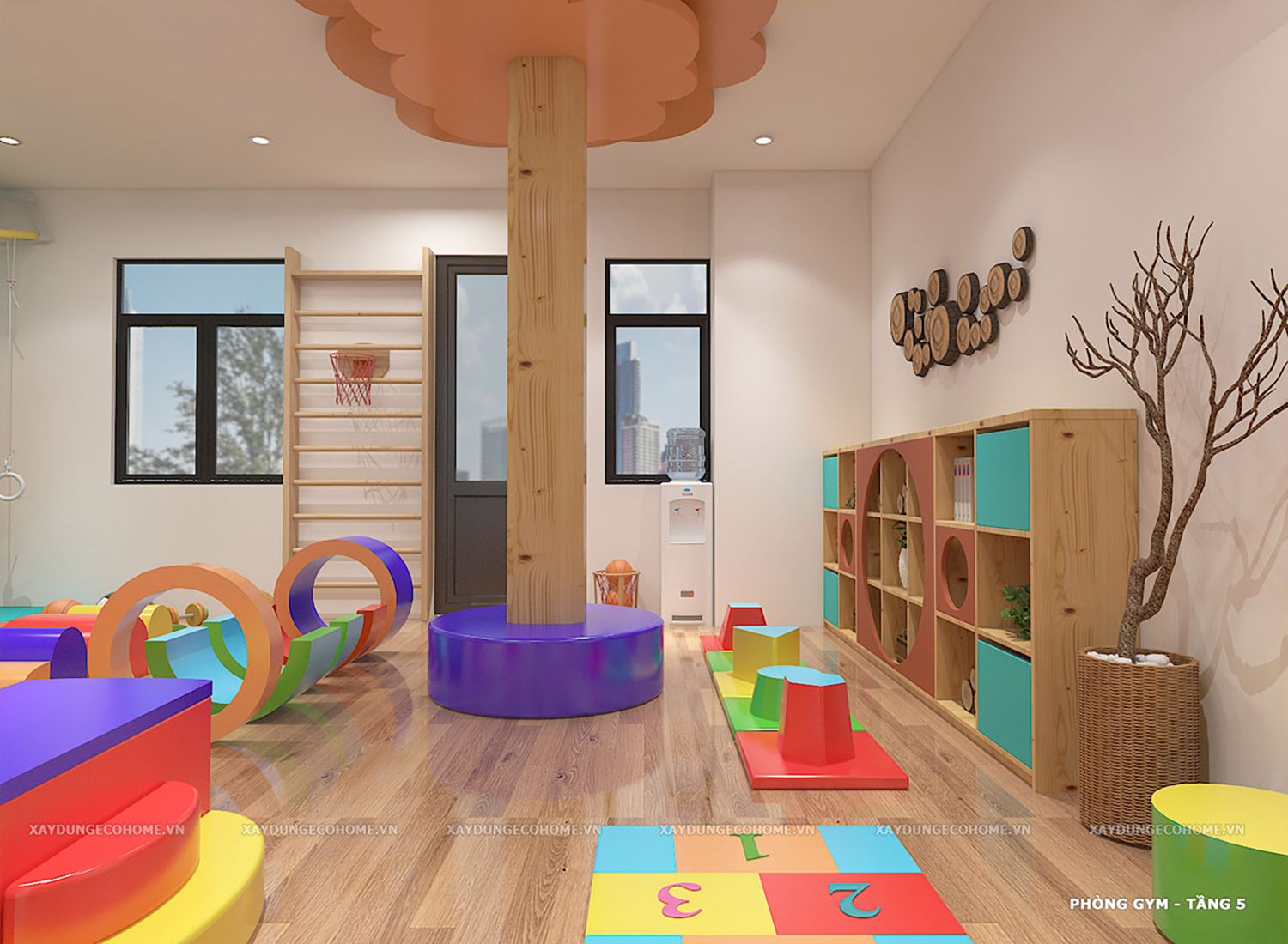 Thiết kế trường mầm non Creative House