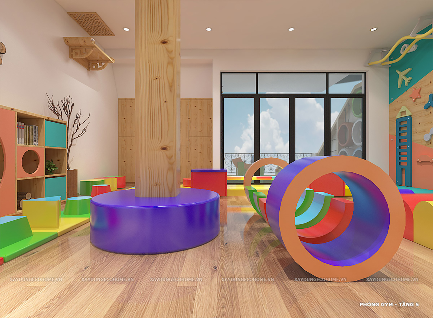 Thiết kế trường mầm non Creative House