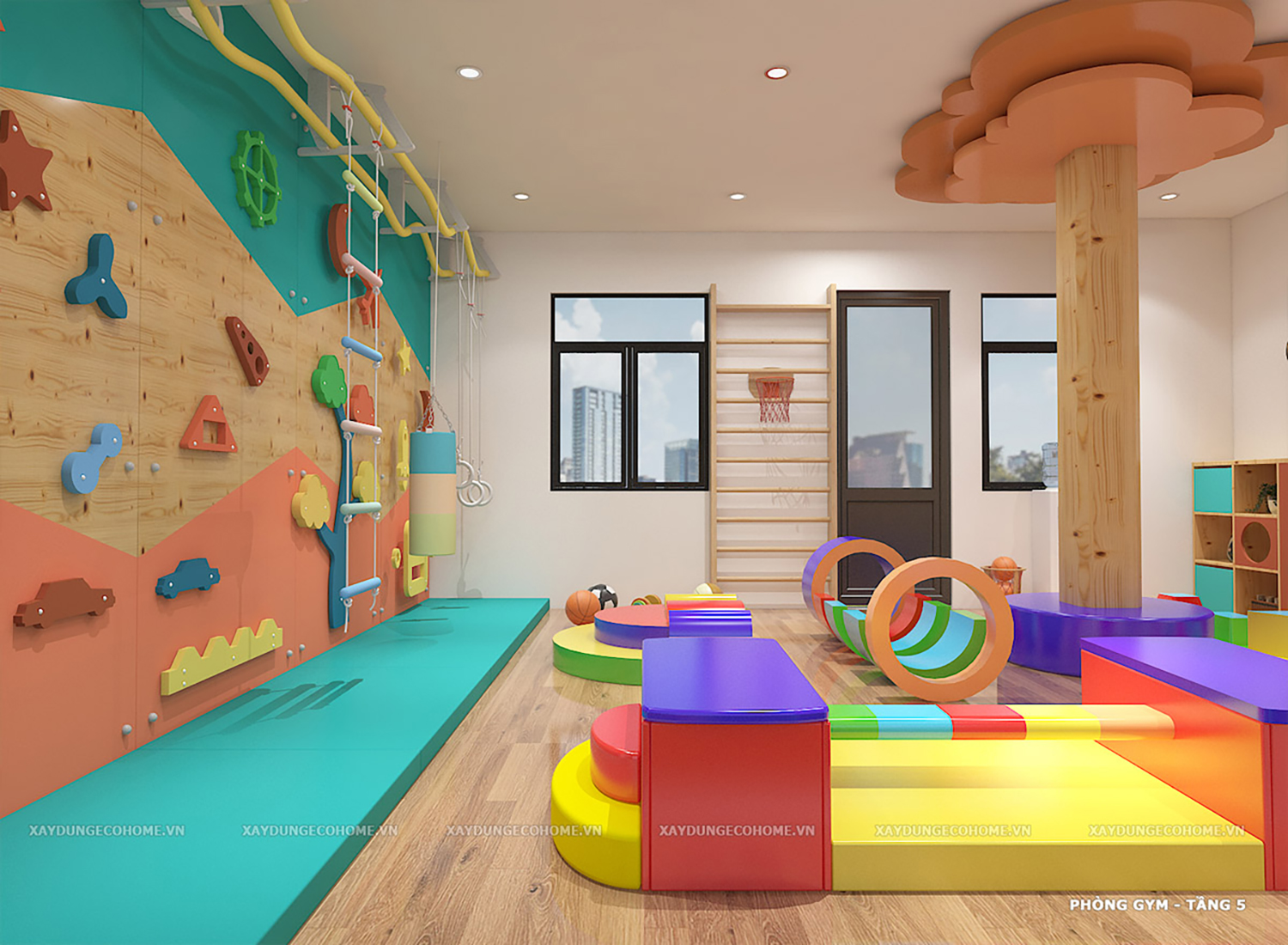 Thiết kế trường mầm non Creative House