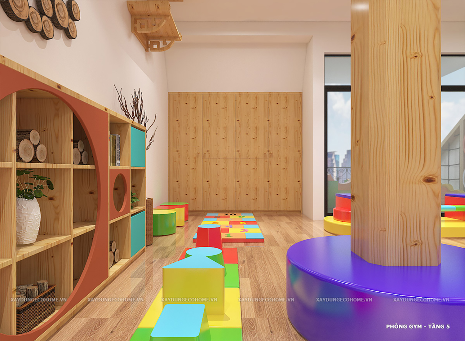 Thiết kế trường mầm non Creative House