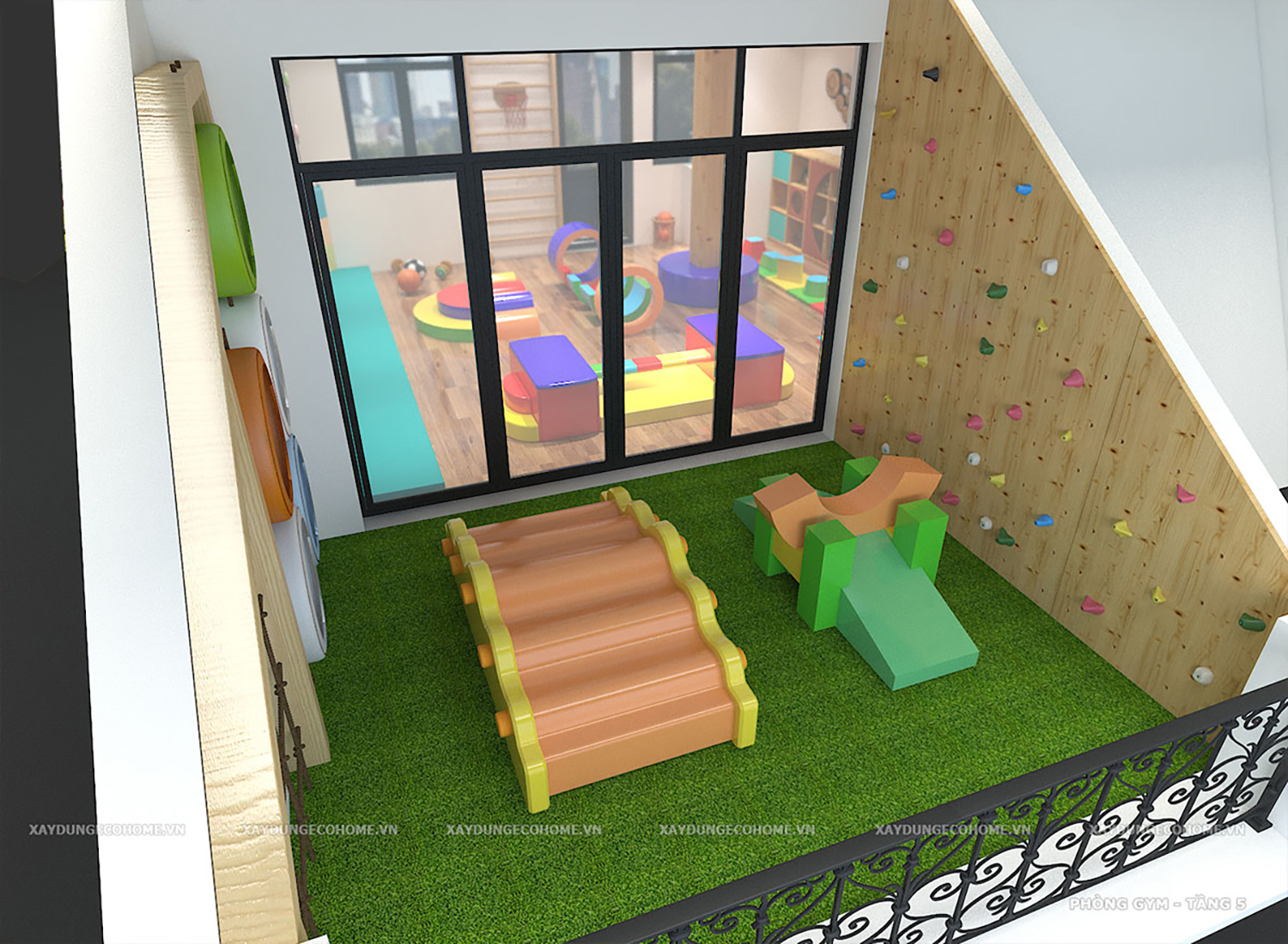 Thiết kế trường mầm non Creative House