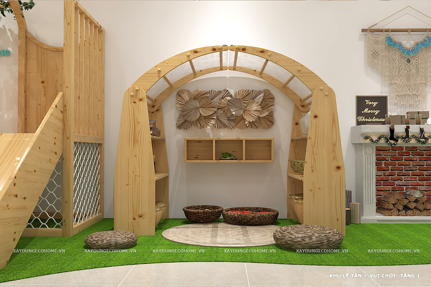 Thiết kế trường mầm non Creative House