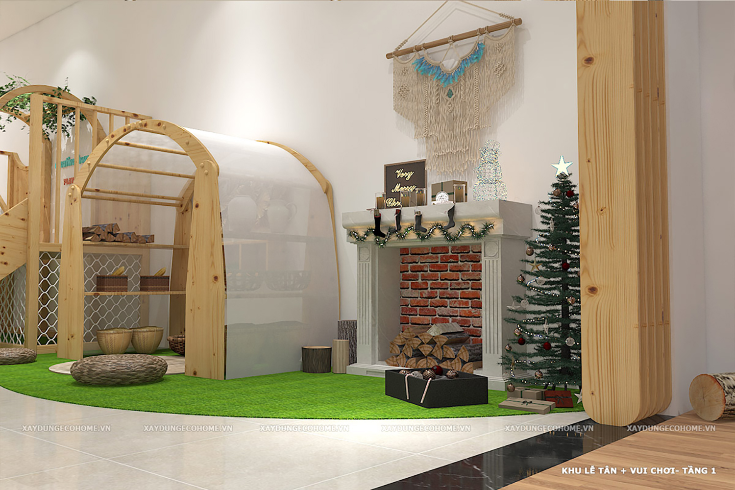 Thiết kế trường mầm non Creative House