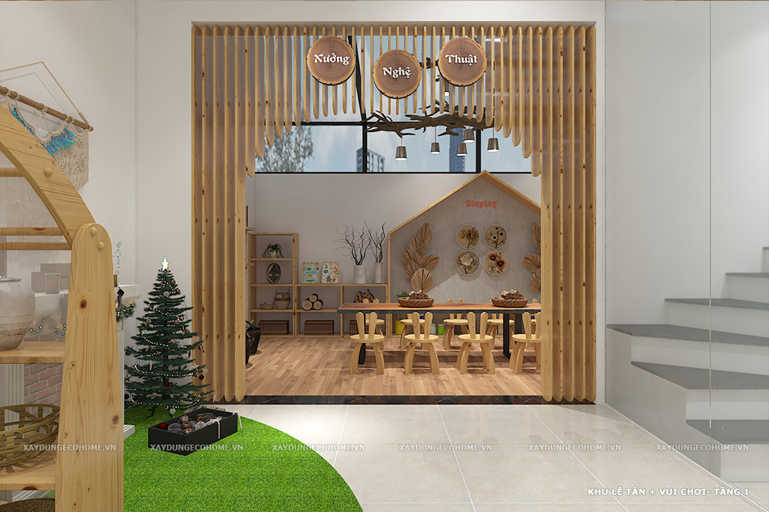 Thiết kế trường mầm non Creative House