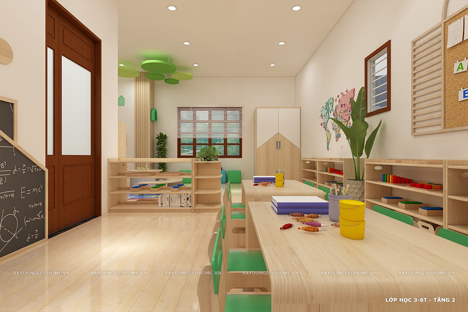 Thiết kế trường mầm non Nova Montessori