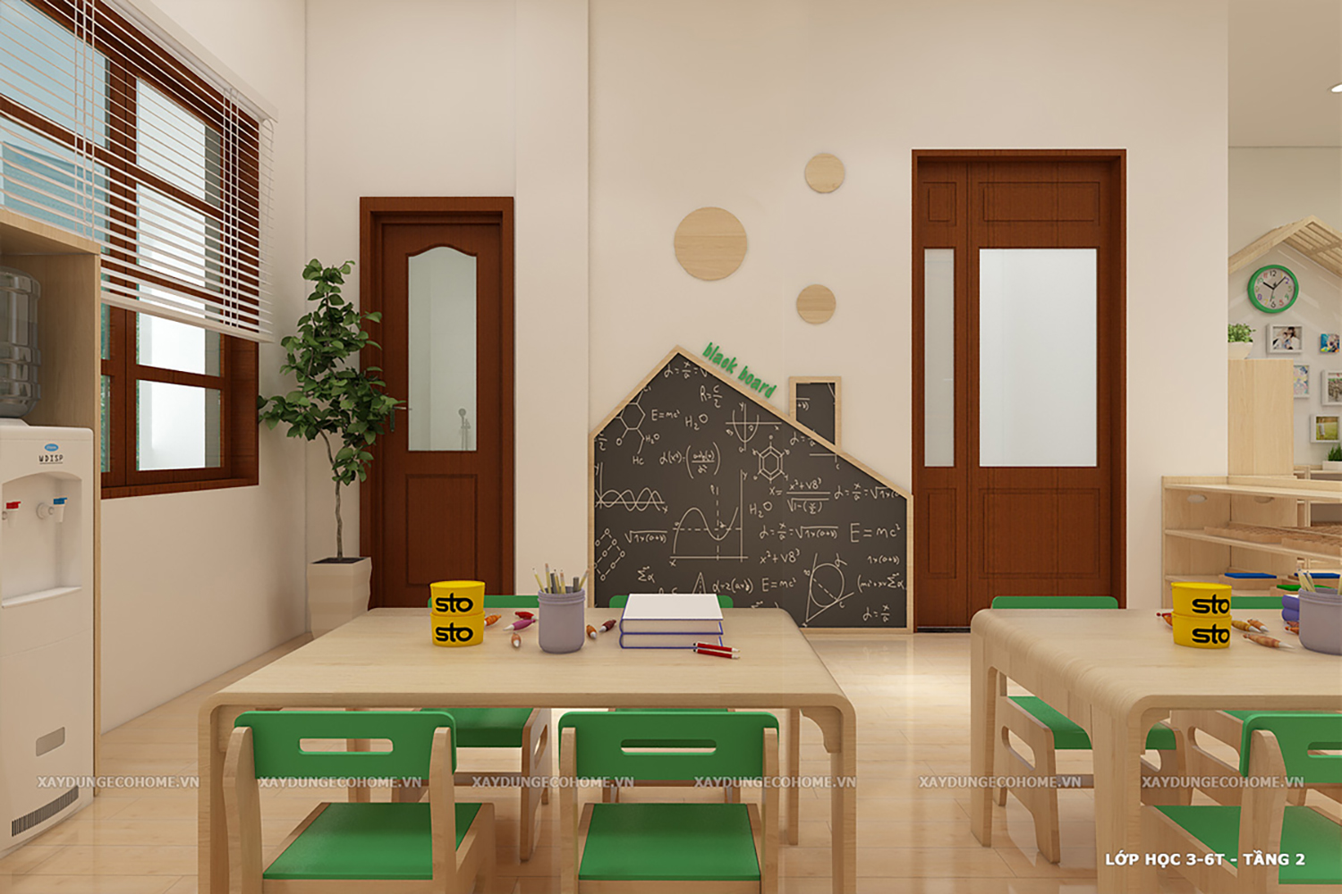 Thiết kế trường mầm non Nova Montessori
