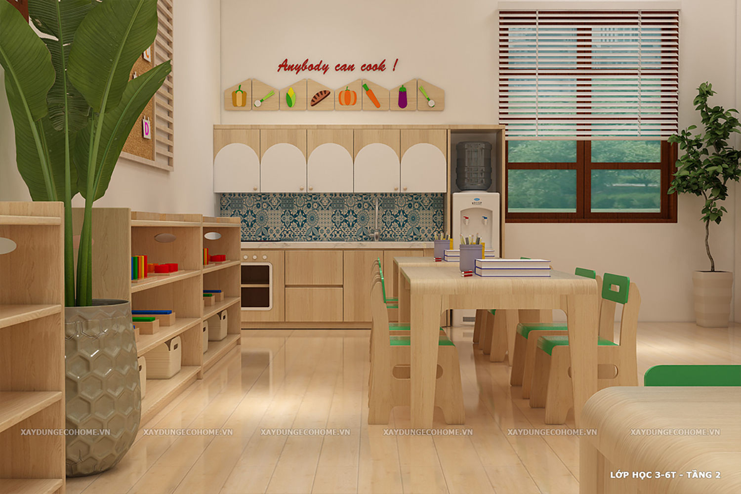 Thiết kế trường mầm non Nova Montessori