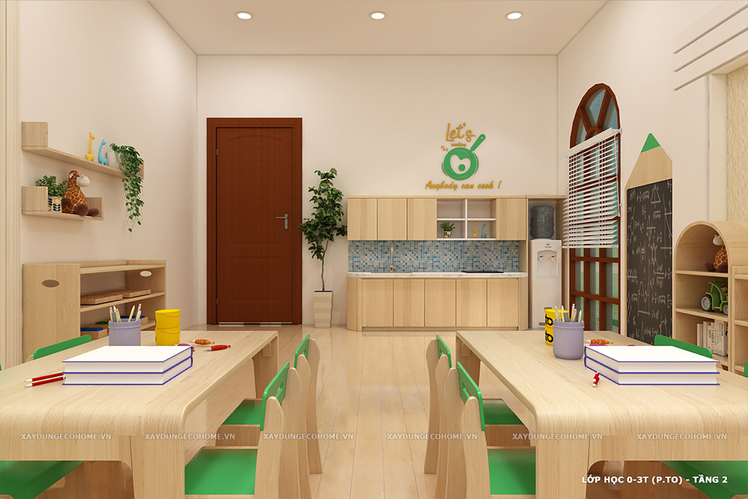 Thiết kế trường mầm non Nova Montessori