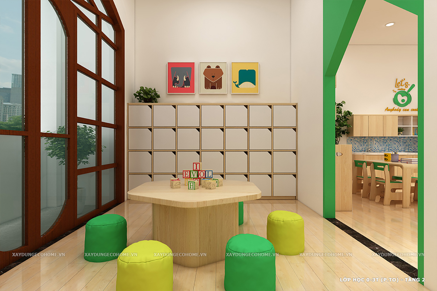Thiết kế trường mầm non Nova Montessori