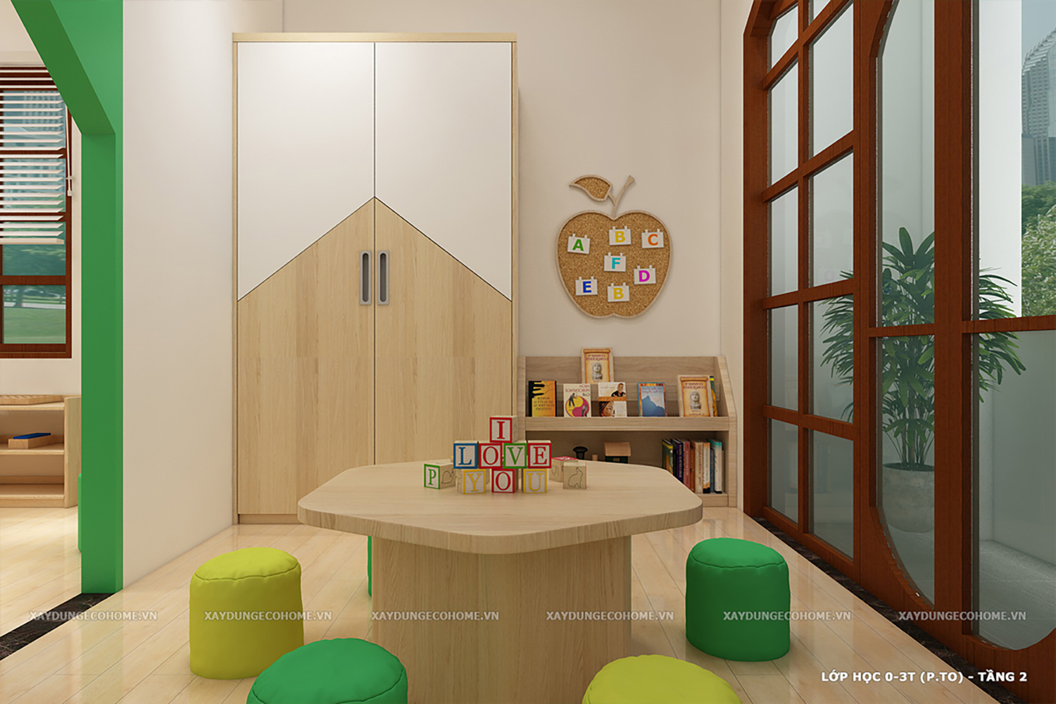 Thiết kế trường mầm non Nova Montessori
