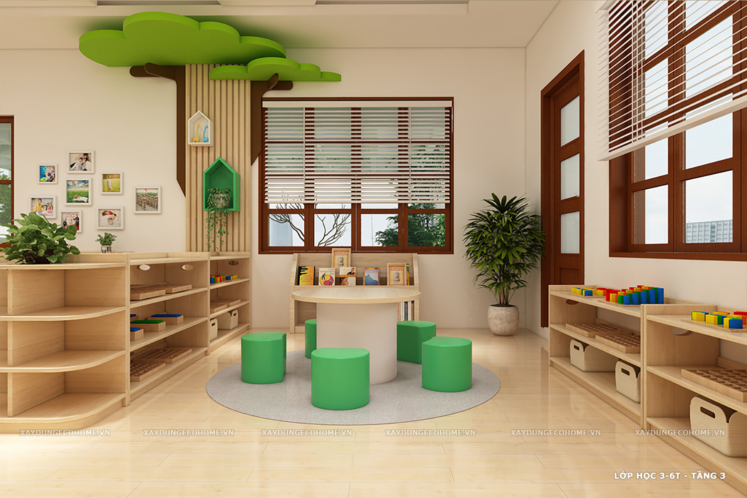 Thiết kế trường mầm non Nova Montessori