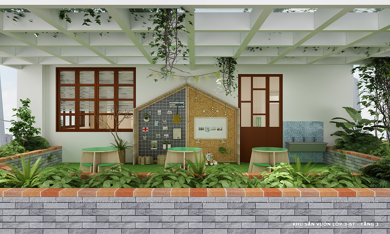 Thiết kế trường mầm non Nova Montessori