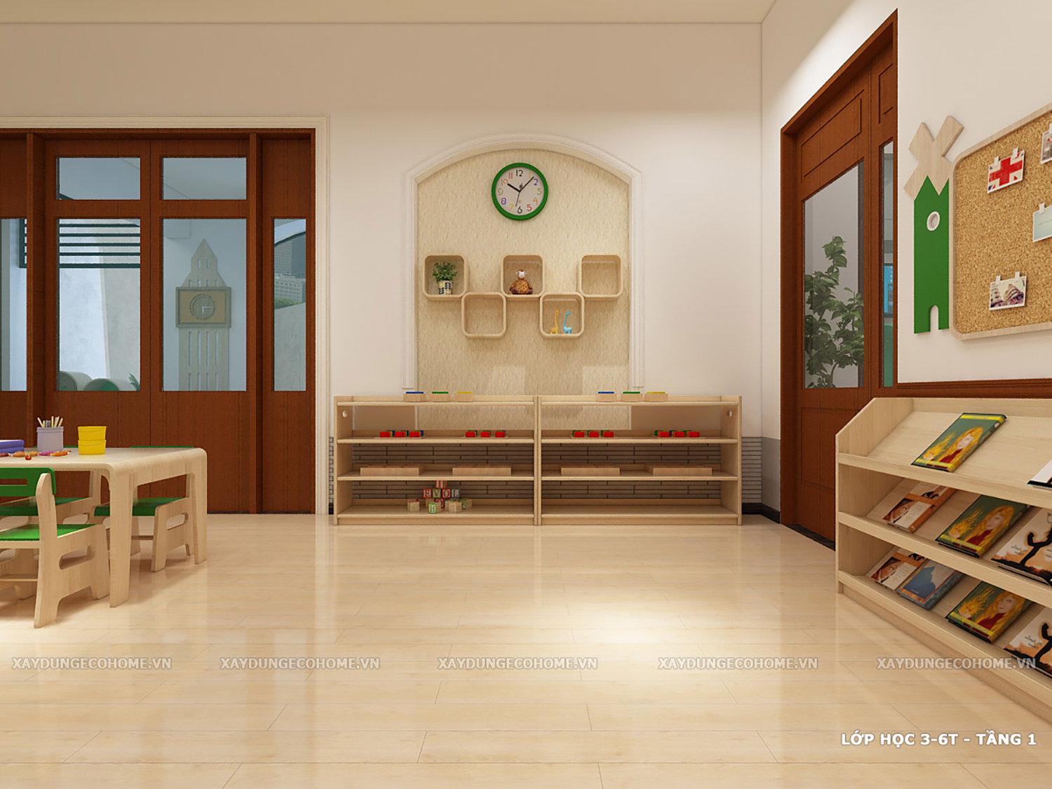 Thiết kế trường mầm non Nova Montessori
