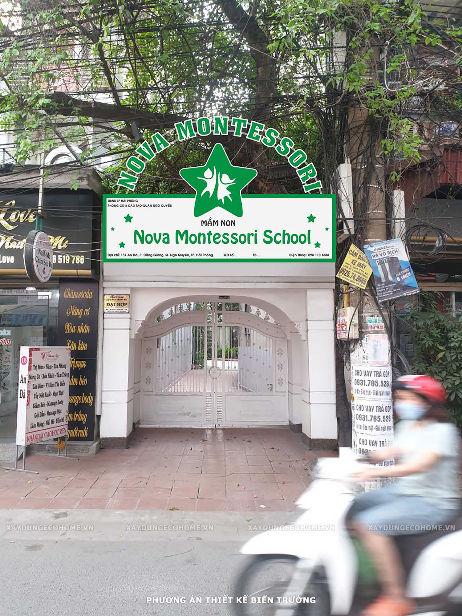 Thiết kế trường mầm non Nova Montessori