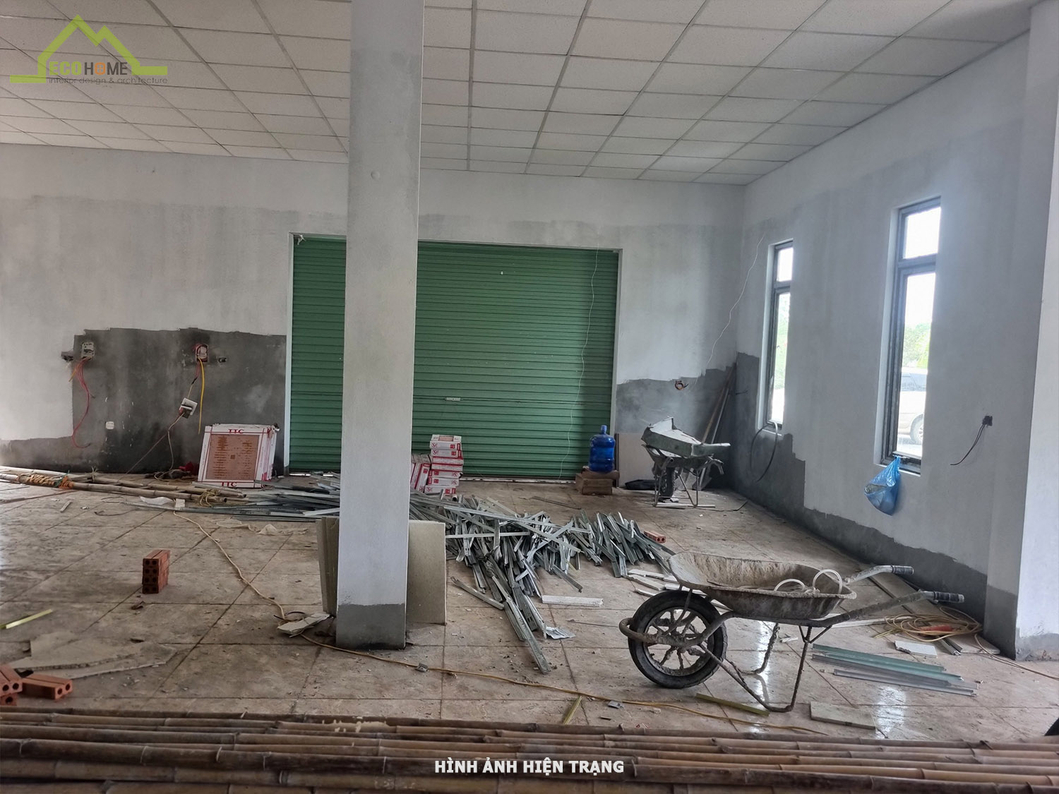 Thiết kế trường mầm non hoa anh đào