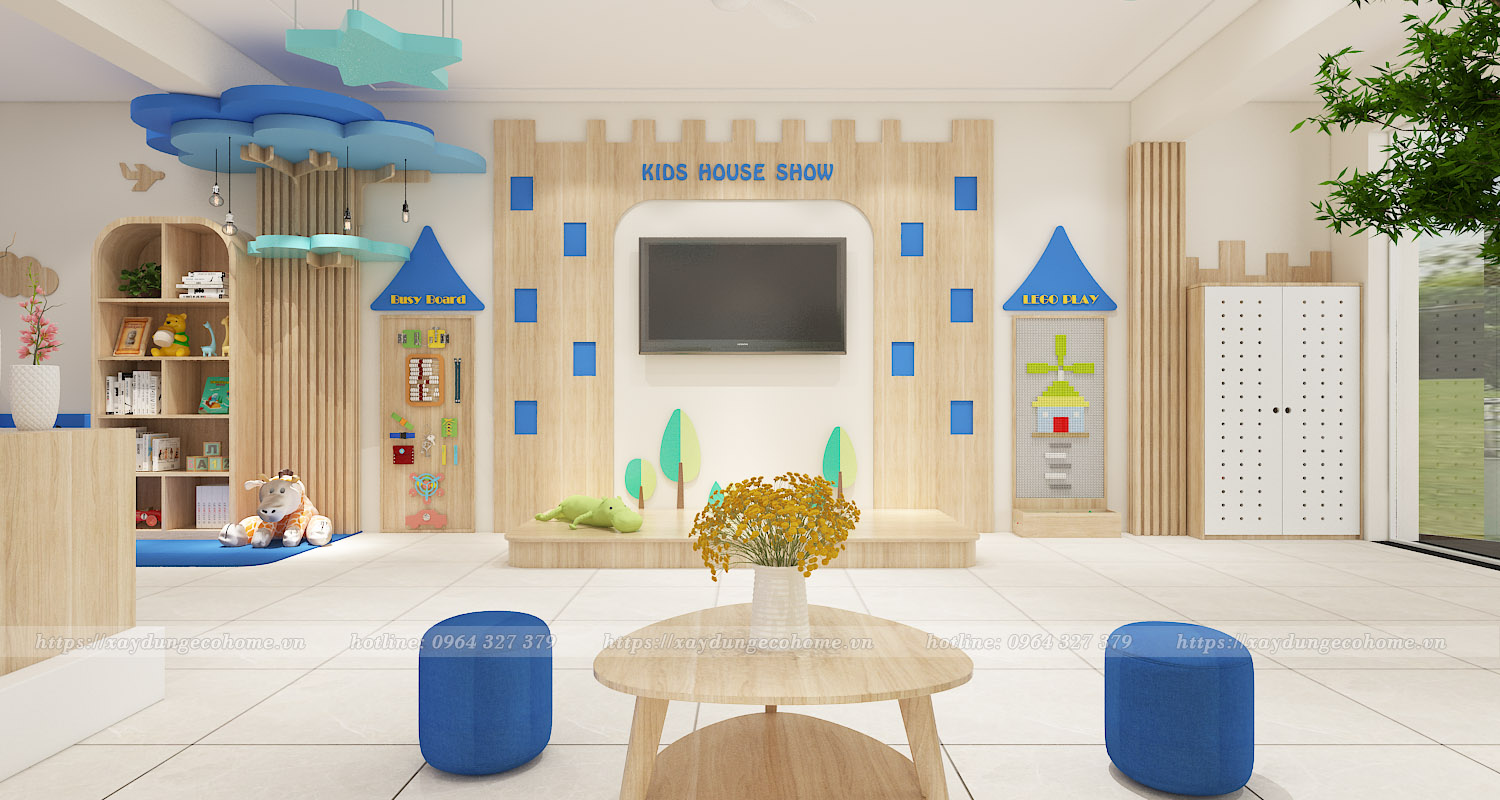 Thiết kế trường mầm non Kidshouse