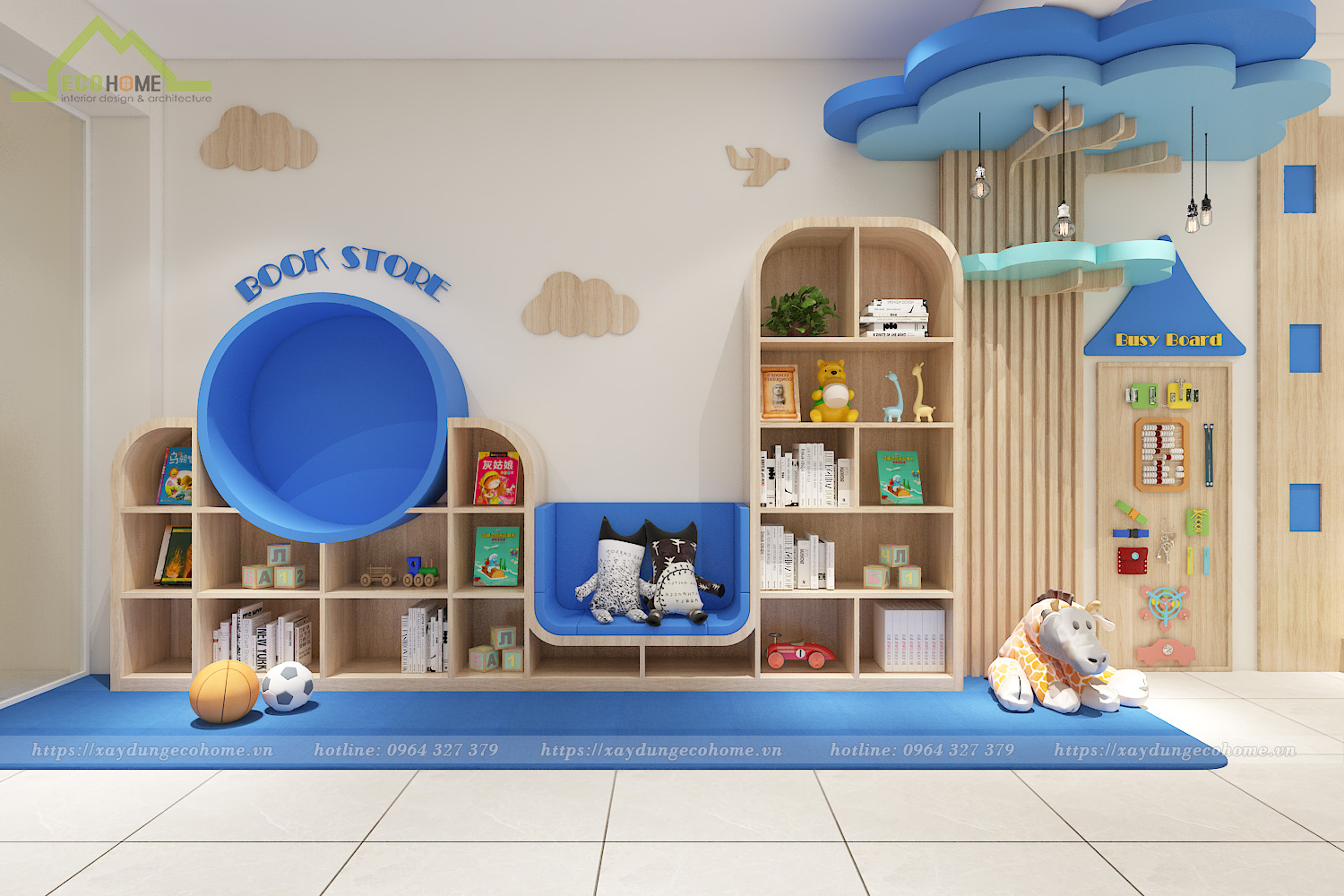 Thiết kế trường mầm non Kidshouse