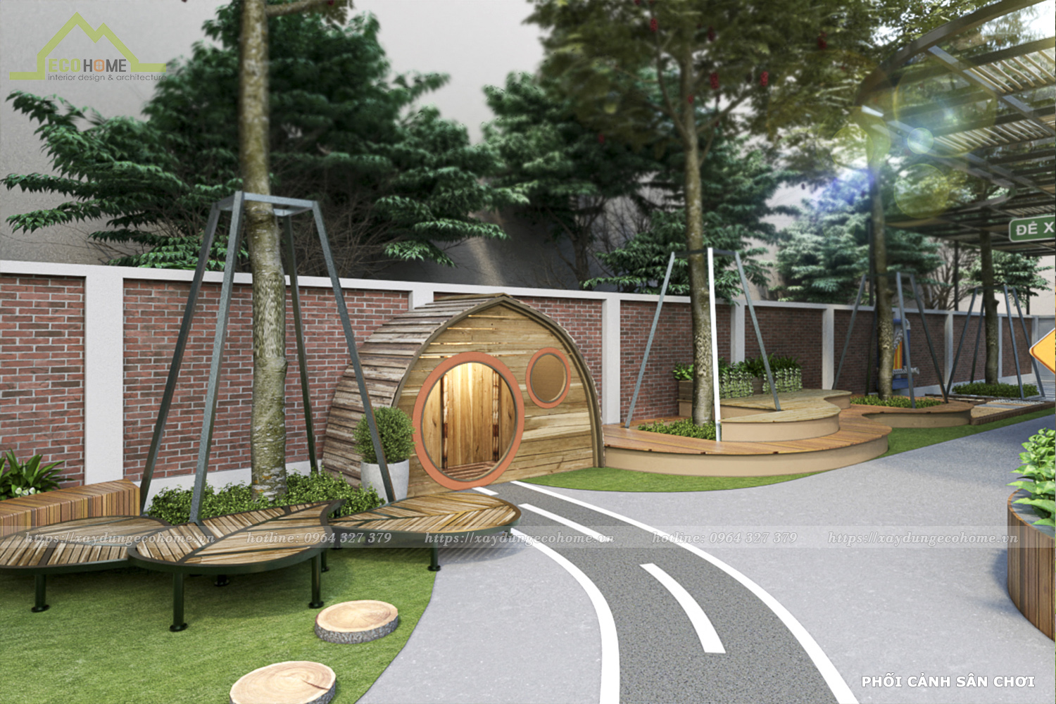 Thiết kế trường mầm non Bamboo