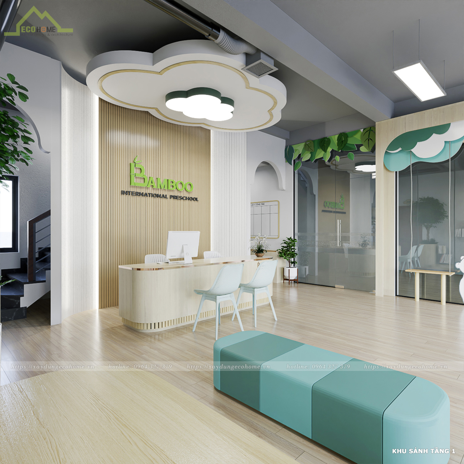 Thiết kế trường mầm non Bamboo