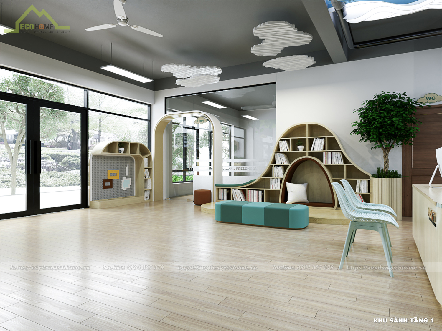 Thiết kế trường mầm non Bamboo