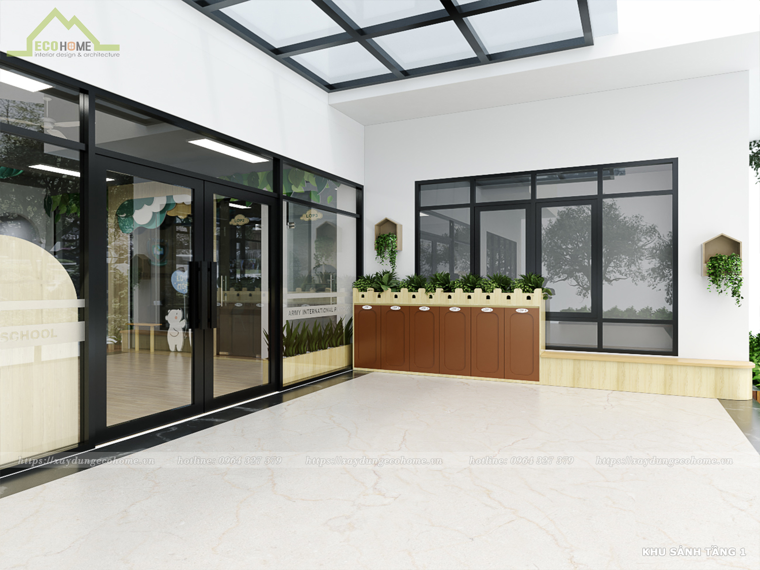 Thiết kế trường mầm non Bamboo