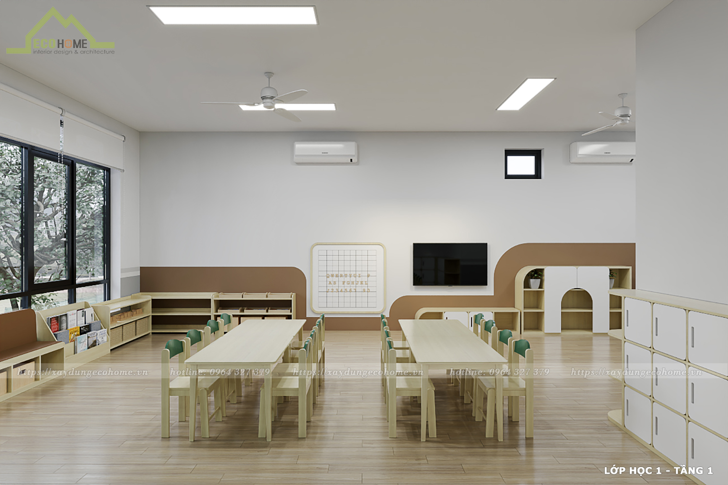 Thiết kế trường mầm non Bamboo