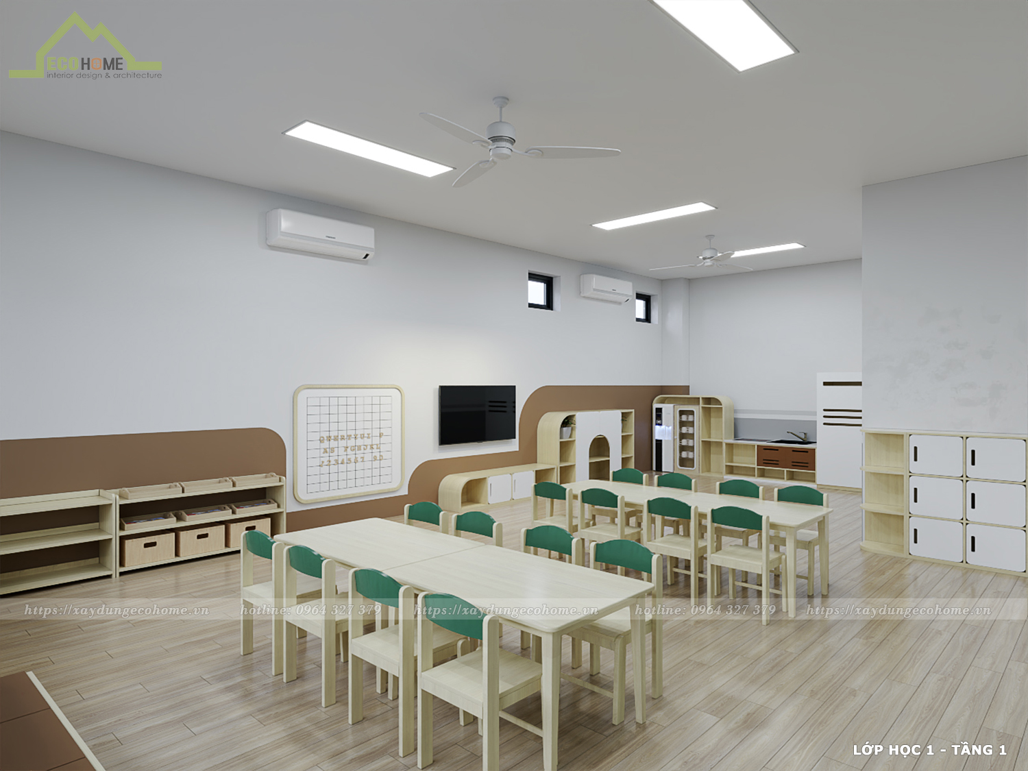 Thiết kế trường mầm non Bamboo