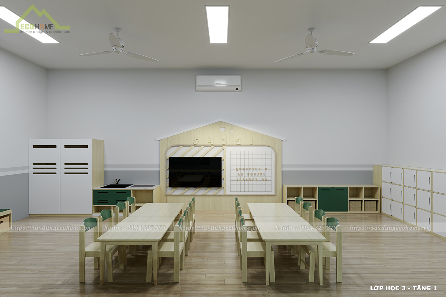 Thiết kế trường mầm non Bamboo